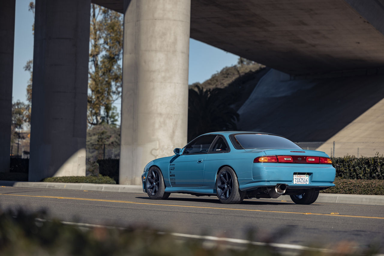 1995 Nissan 240SX - Motegi BATTLE - Blue | Wheel Pros